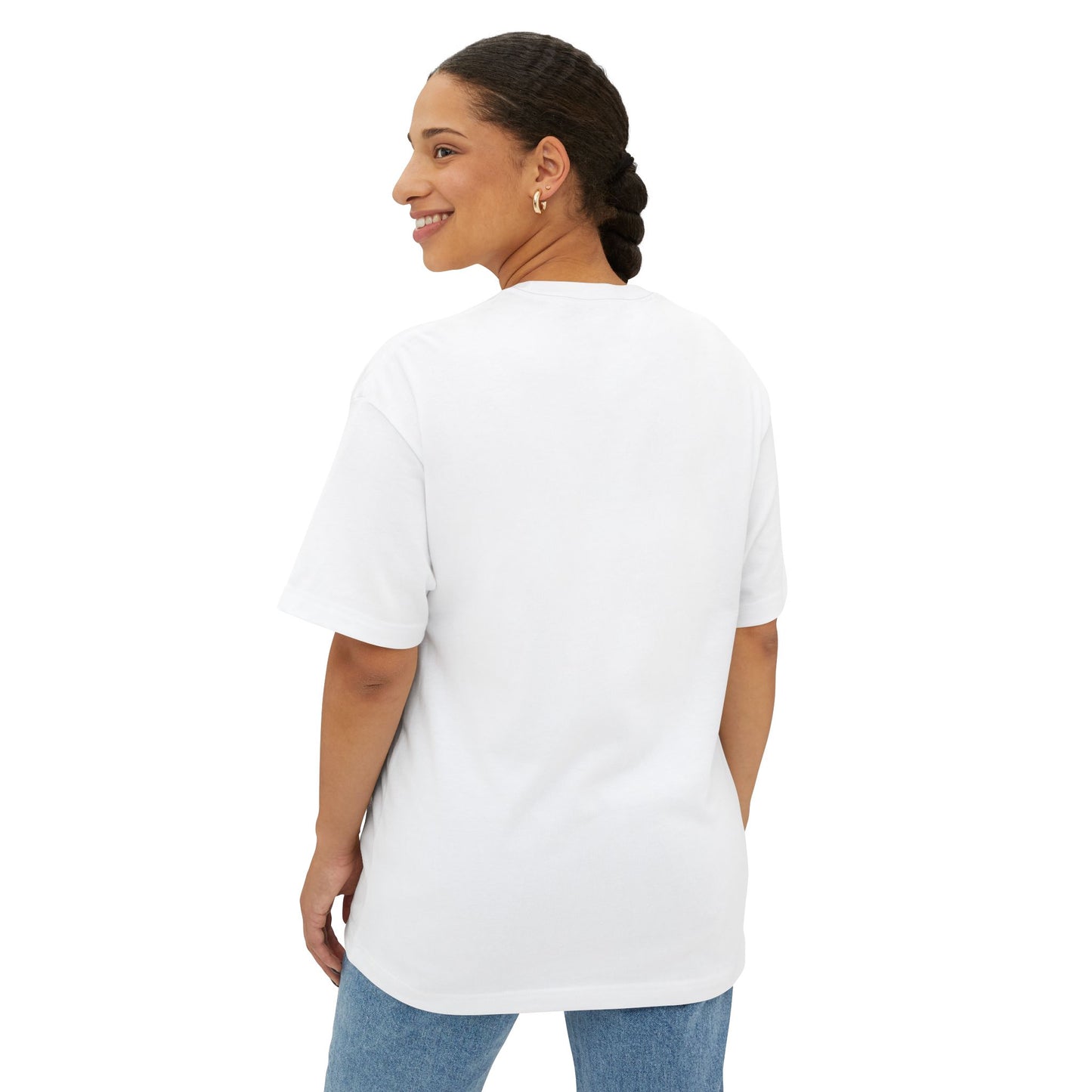 Unisex Oversized Boxy Tee 'The Moon' Tarot Card