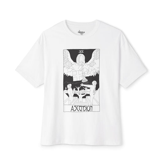 Unisex Oversized Boxy Tee 'Ascension' Tarot Card