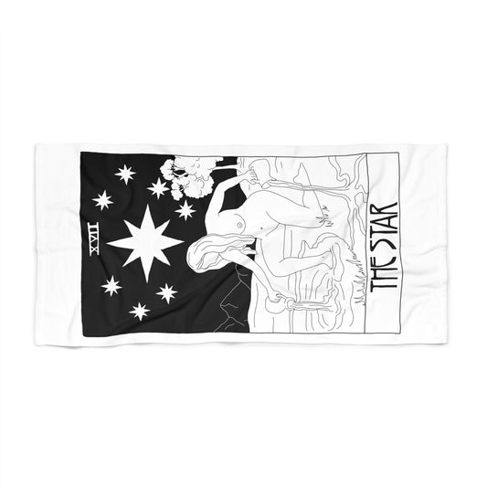 Beach Towel 'The Star' Tarot Card