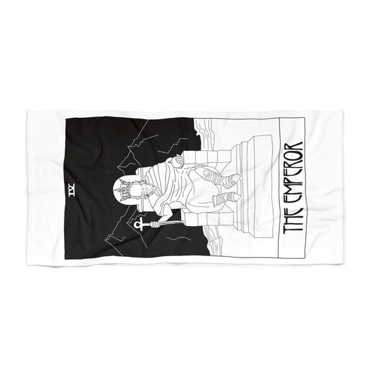 Beach Towel 'The Emperor' Tarot Card