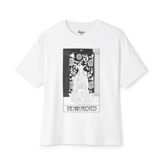Unisex Oversized Boxy Tee 'The Magician' Tarot Card
